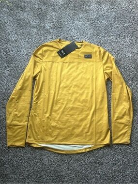 Gorewear Trail KPR Daily Jersey Long Sleeve Sand Brown Mens Size Small